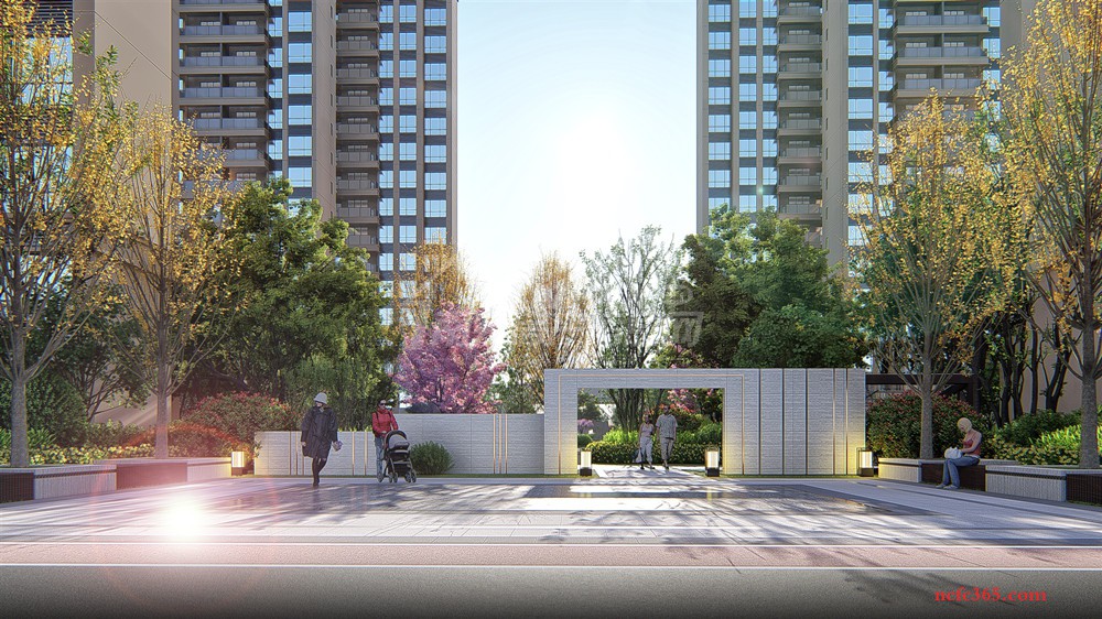 时代锦城效果图