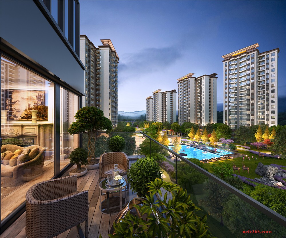 远达·凤栖大院效果图