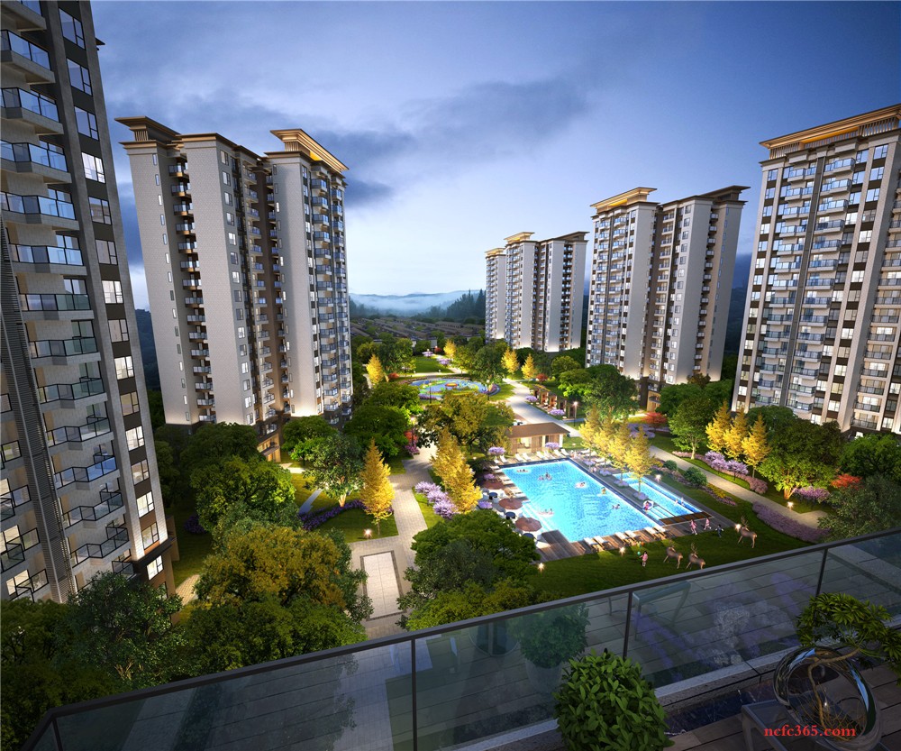 远达·凤栖大院效果图